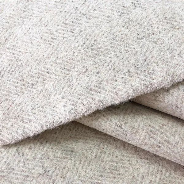 人字呢面料1