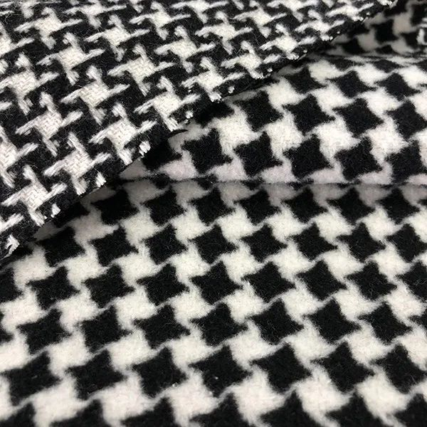 千鸟格纹面料03
